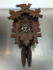 Vintage Seth Thomas 30 Hr. Cockoo Clock Black Forest made In W. Germany Untested