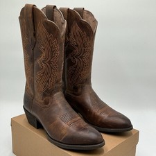 Ariat Heritage 10038380 Western Boots Women's 9B Brown R-Toe StretchFit Eby3237
