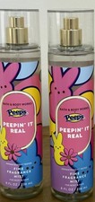 SET OF 2 NEW Bath  Body Works Peepin' It Real PEEPS Fine Fragrance Mist 8 oz