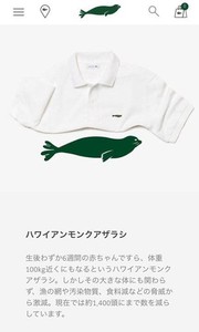 Lacoste Save Our Species | eBay