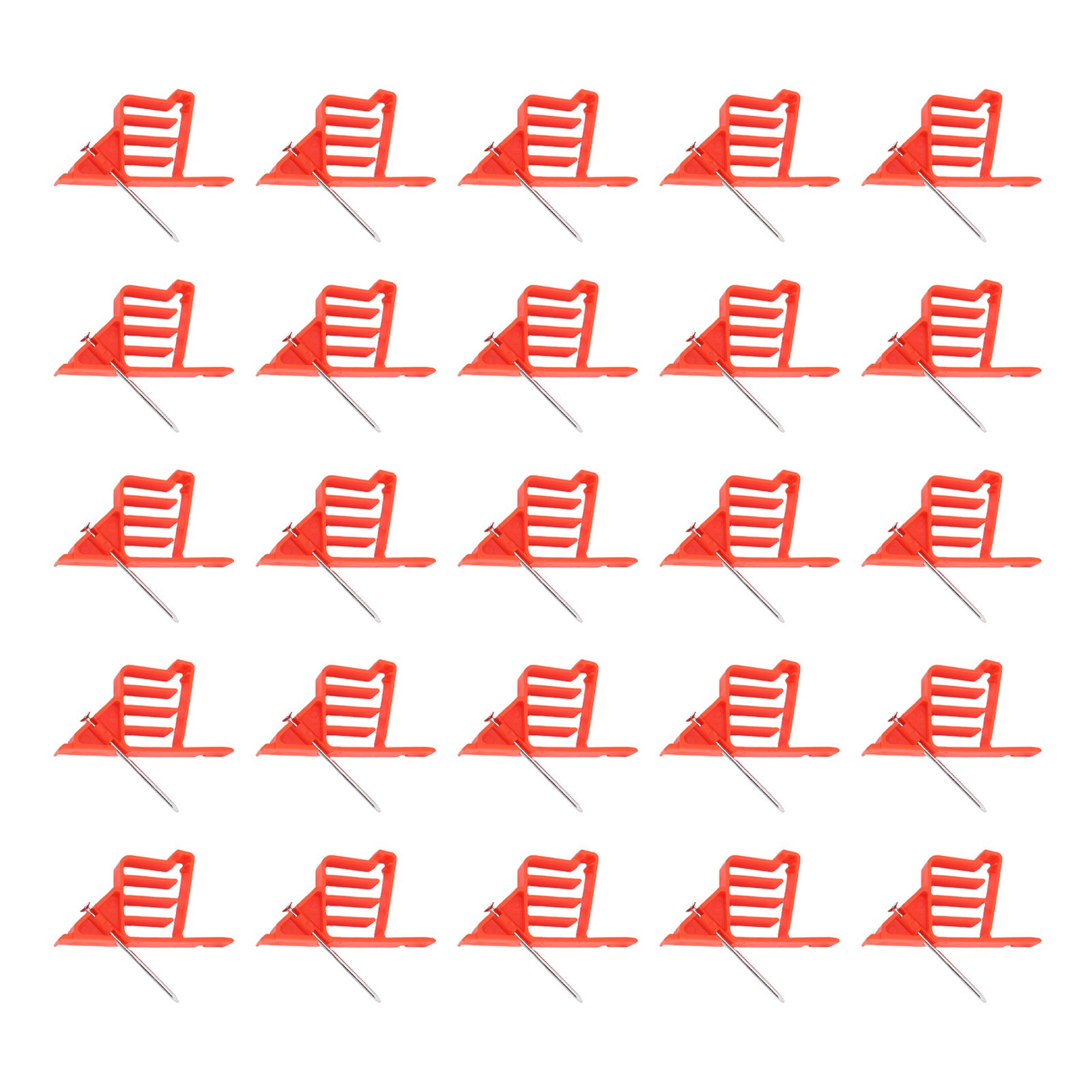 *Multi Cable Clips PP Plastic Clamp Electrical Wire Stackers 25PCS Secure