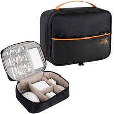 Big Organizer Bag Electronic Devices Case Travelling Pouch for USB Charger Ca...