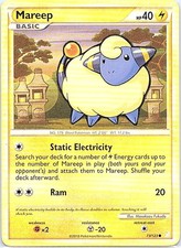Mareep 73/123 Common HeartGold SoulSilver NM on eBay