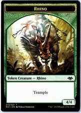 MAGIC TG: Modern Horizons #13 // 16 Rhino // Spirit Double-Sided Token- .M2A