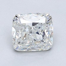 Cert. GIA Cushion Cut 1.50 Carat Natural Mined Diamond Loose G color SI2 clarity 3413.33 per carat