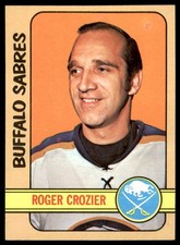 1972-73 Topps #31 ROGER CROZIER  Buffalo Sabres  NM-MT