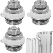 Automatisches Entlüftungsventil, Heizung, Kühlerschlauch, 3 Stück, Messing