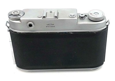 ISKRA Soviet KMZ Agfa copy 6x6 medium format camera with Industar
