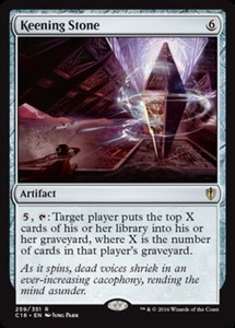 Keening Stone #259 Commander 2016
