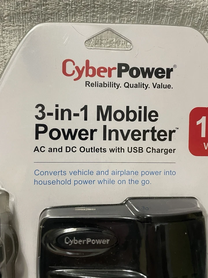 CyberPower DC to AC power inverter - 12 V - 160 Watt - CPS160SU-DC Sealed - Image 3 of 4