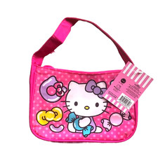 Hello Kitty Shoulder Purse Sanrio for Girls Polka Dot Design