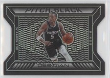 2020 Panini Obsidian Pitch Black Electric Etch Green 10/25 De'Aaron Fox #30 10qe