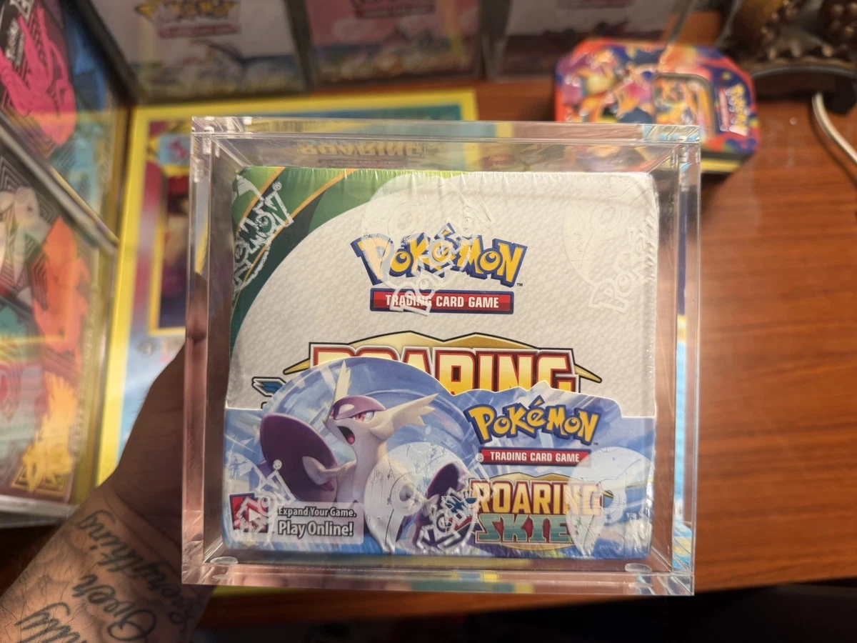 roaring skies booster box ebay Pokémon TCG Roaring Skies Sealed Collectible Card Game Boxes in English for  sale