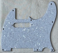 Custom For Fender 1962 Tele in Stratcaster Pickup Guitar Pickguard White Pearl