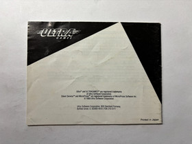 Silent Service Manual | Nintendo Entertainment System NES | NES-IV-USA | Used