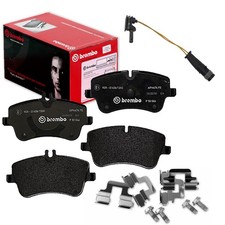 BREMBO BREMSBELÄGE + WARNKONTAKTE VORNE für MERCEDES C-KLASSE W203 + KOMBI