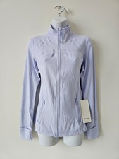 NWT LULULEMON Buttery Soft Nulu Define Jacket SRNB Serene Blue Size 10