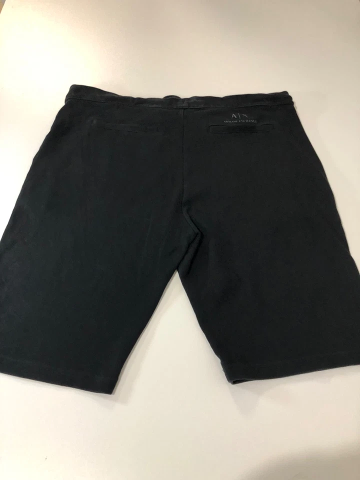 Armani Exchange AX Mens Shorts Black Size XL Athletic Shorts Bermuda - Image 2 of 4