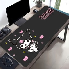 40 90cm Kuromi Gaming Mouse Pad - Non-Slip Desk Mat with Cute Kuromi, Large Mous