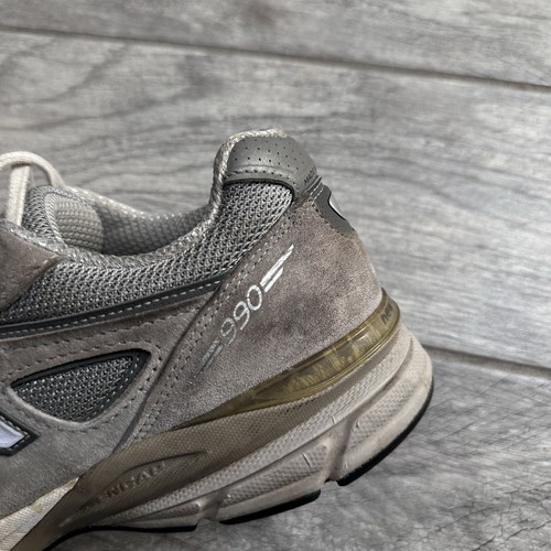 New Balance 990v4 Made In USA Gray Sneakers Shoes Womens Size 11B Athletic - Picture 9 of 10