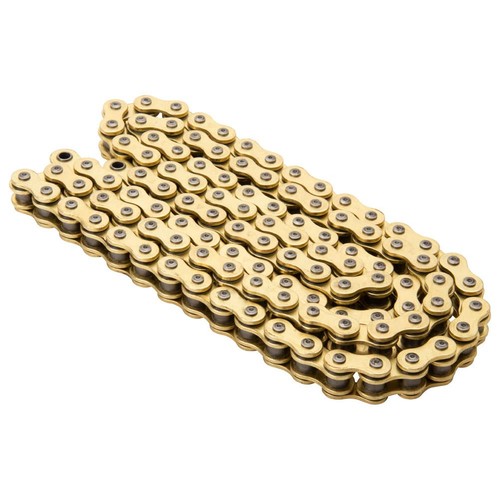 Tusk 520 Gold X-Ring Chain 520x108 For SUZUKI DR250S 1993-1995 - Foto 1 di 7