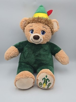 Build A Bear Buddy The Elf Plush Christmas BAB 20'' Stuffed Animal Green & Tan
