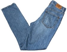 Madewell Jeans Women  s Size 25 The Perfect Vintage Crop Medium Wash Raw Hem