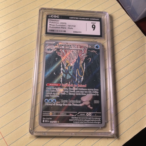 Clawitzer graded CGC 9 for sale on eBay