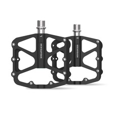 Mountain Bike Pedals 9/16" Aluminum 3 Bearing Bicycle Pedals Road Bike Pedals
