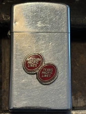 Zippo Lighter Missouri/Texas Pacific Lines RR