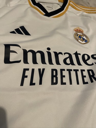 Authentic Real Madrid 23/24 Home Jersey Adidas (White Size Small) Aeroready - Imagen 11 de 11