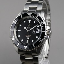 Orologio Uomo ELGIN Vintage Diver 200m FK-1045-LI 41mm Batteria Nuova