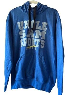 Uncle Sam Sports Blue Hoodie - XL