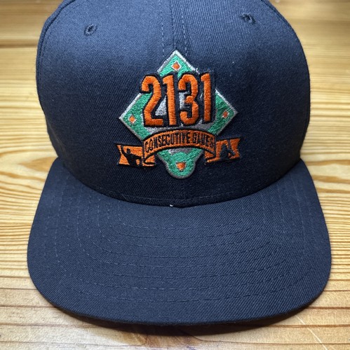 VTG Cal Ripken Jr MLB Baltimore Orioles 2131 Consecutive Games Snapback Hat Cap - Picture 5 of 12