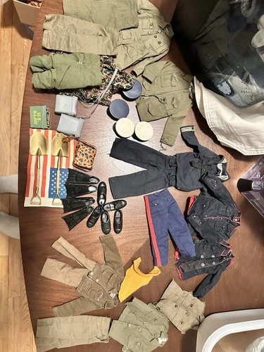 GIJOE Large Lot of Accessories 1964-1972 Vintage Hasbro Gijoe Accessories