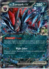 N's Zoroark ex #98 Prices | Pokemon Journey Together | Pokemon Cards