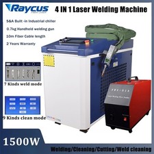 Raycus 1500W 4IN1 Laser Welding Machine Cutting Cleaning Machine Double Pendulum
