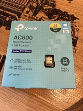 TP-Link Archer T2U Nano AC600 USB WiFi Wireless Network Adapter Black Dual Band
