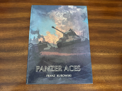 #ad #ad Panzer Aces by Franz Kurowski 1992 Hardcover FREE SHIPPING $40.49