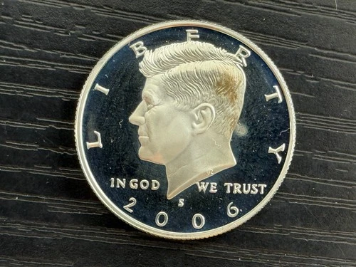 2006 S Kennedy Half Dollar 50c PROOF 90% SILVER Coin - ME5143