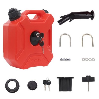 Transfer Tank Fits 5L/1.3 Gallon Storage Container With Spout and Lockable Br...