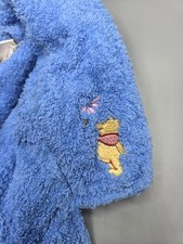 Disney Store Winnie The Pooh Blue Sleeveless Thigh Length Robe XL