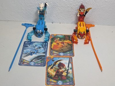 Lego Legends of Chima Laval and Sir Fanger toy Speedorz