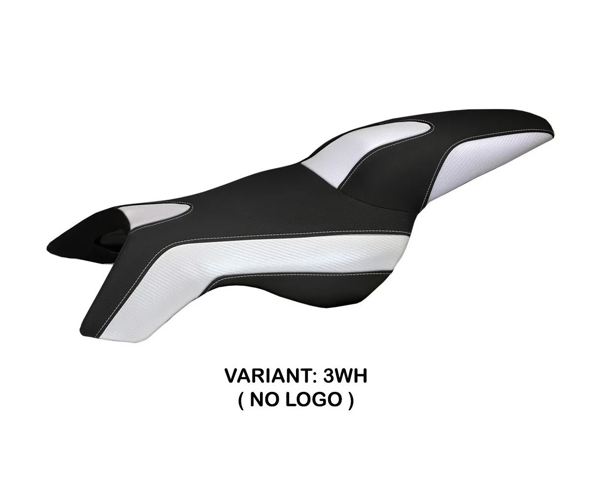 Seat saddle cover Boston White (WH) TPZ Italia for BMW K 1300 R 2009 > 2016 65