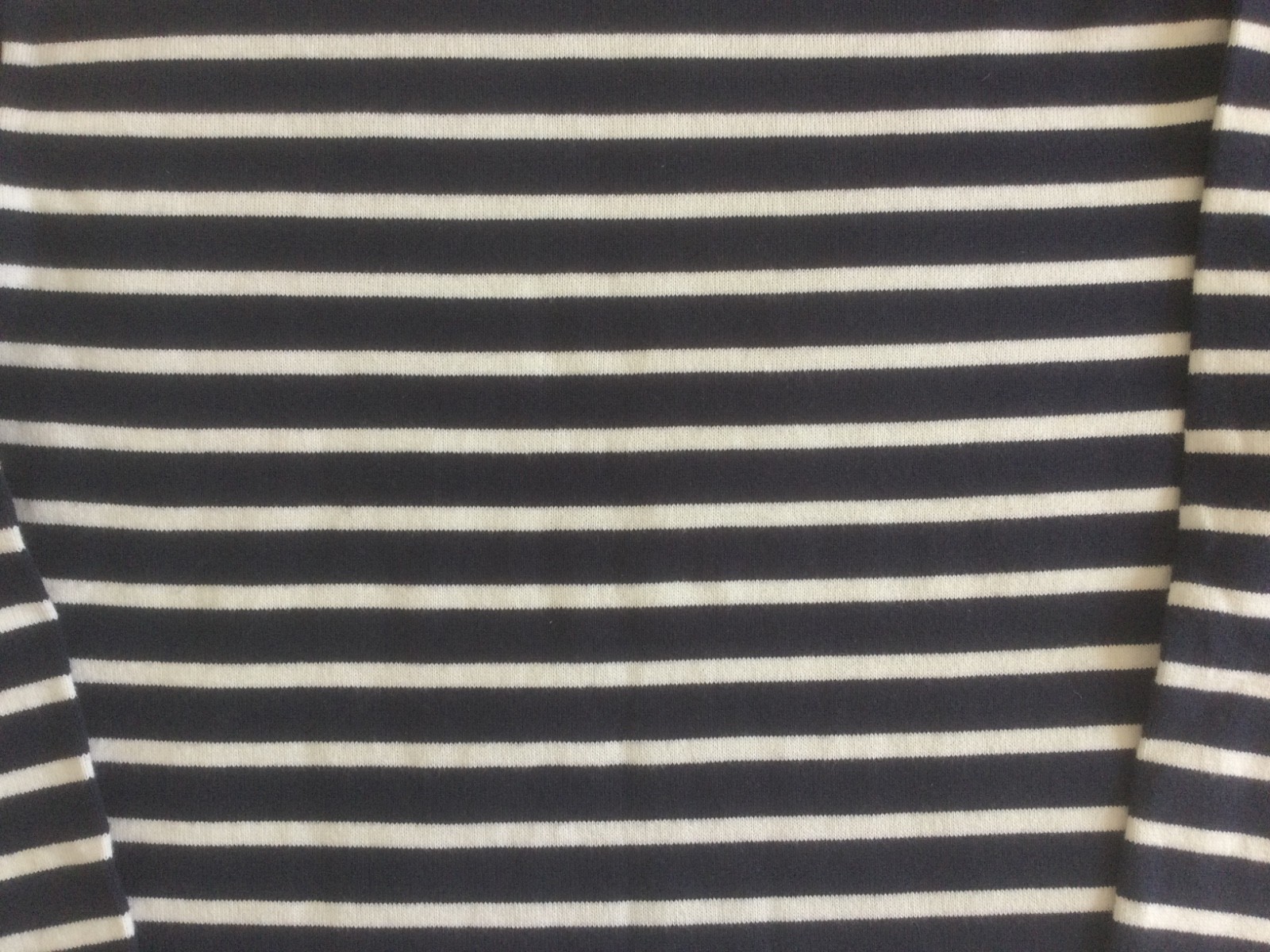 Petit Bateau Navy Blue & White Breton Striped Jumper Size 10 Years 138cm image 4