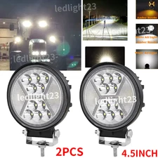 2PCS LED Tractor Work Light fit John Deere/Case/New holland Equipment Spot Flood