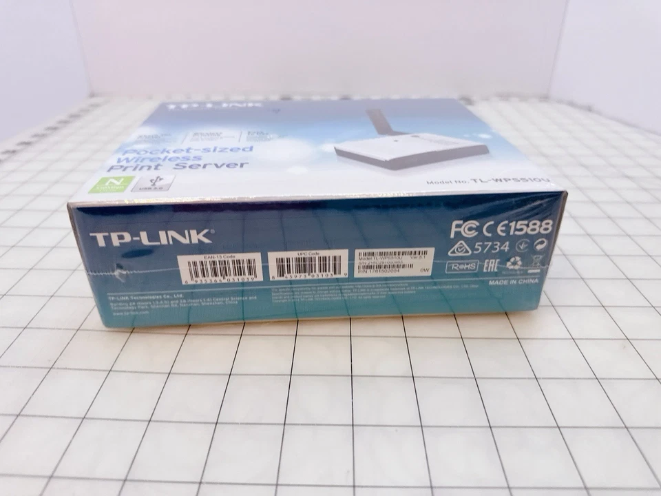 SERVIDOR DE IMPRESIÓN INALÁMBRICO TP-LINK TL-WPS510U - Nuevo En Caja Foto 3 de 4