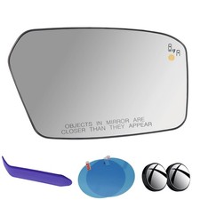 EAP Passenger Side Mirror Glass Compatible with Ford Fusion 2006-2012, Lincol...