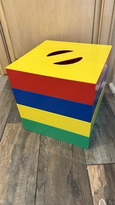 BOX-4-BLOX LEGO Storage Sorter 10'' Cube 4 Levels 10x10 4 Sorting Trays Complete