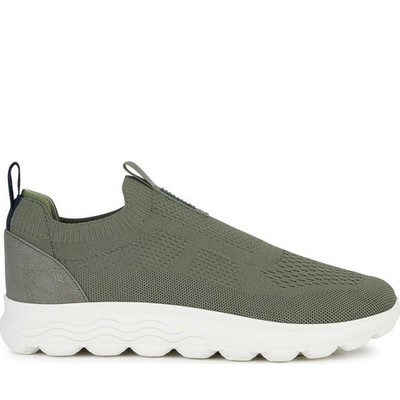Geox Spherica Men's Green Fashion Sneakers Casual U25BYA0006KC3014